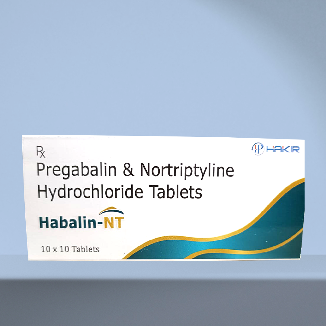 Pregabalin & Nortriptyline Hydrochloride Tablets