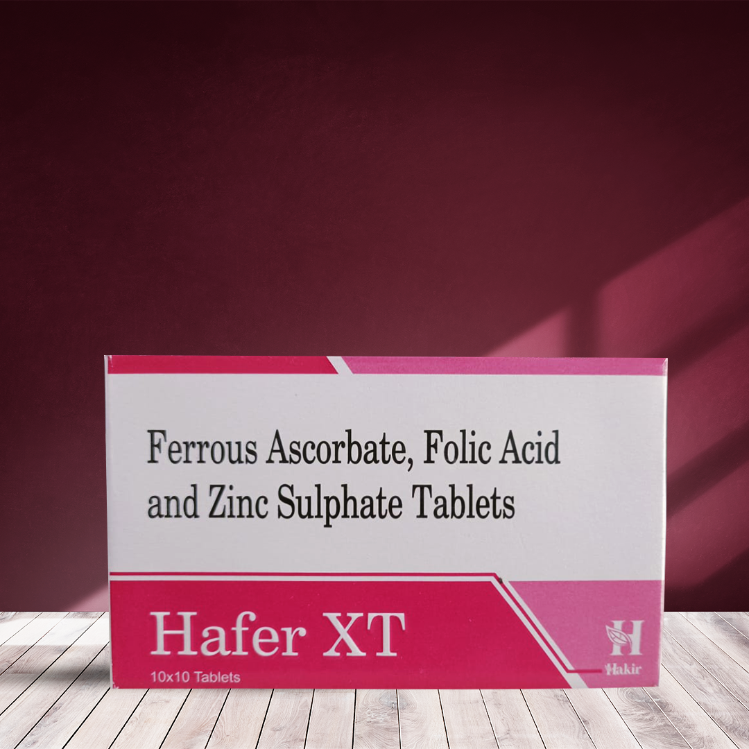 Ferrous Ascorbate, Folic Acid and Zinc Sulphate Tablets